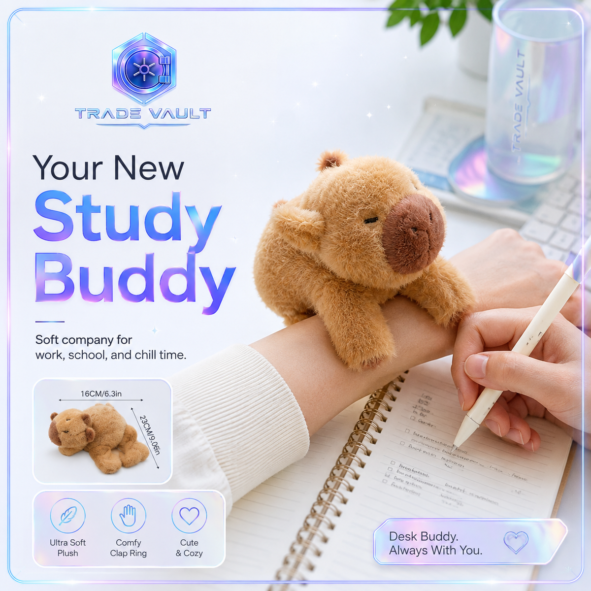 The CapyCuddle Wrist Companion