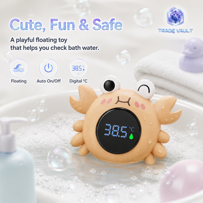 TradeVault BathBuddy Temperature Safety Crab